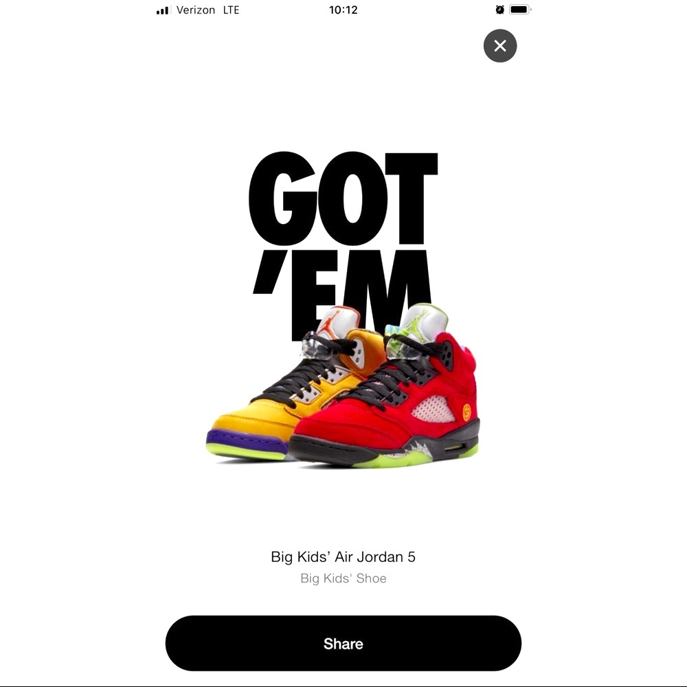 Air Jordan “What The 5s”